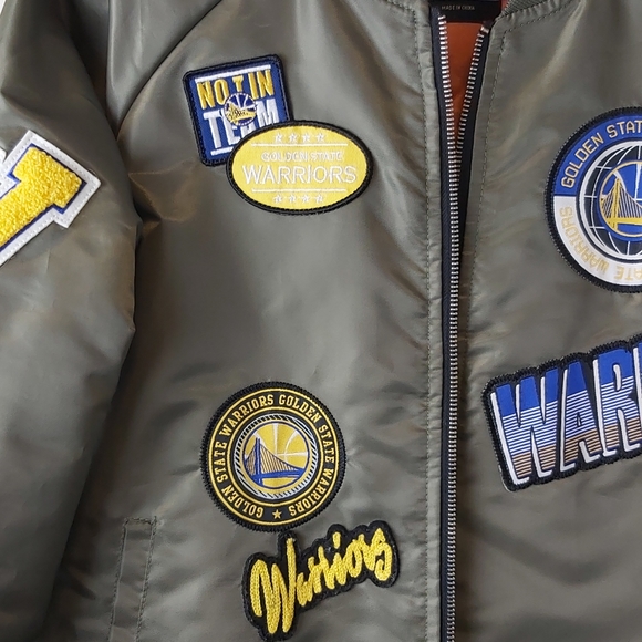 Golden State Warriors Bomber Jacket - Picture 8 of 8